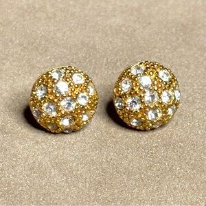 Elegant Gold Stud Earrings